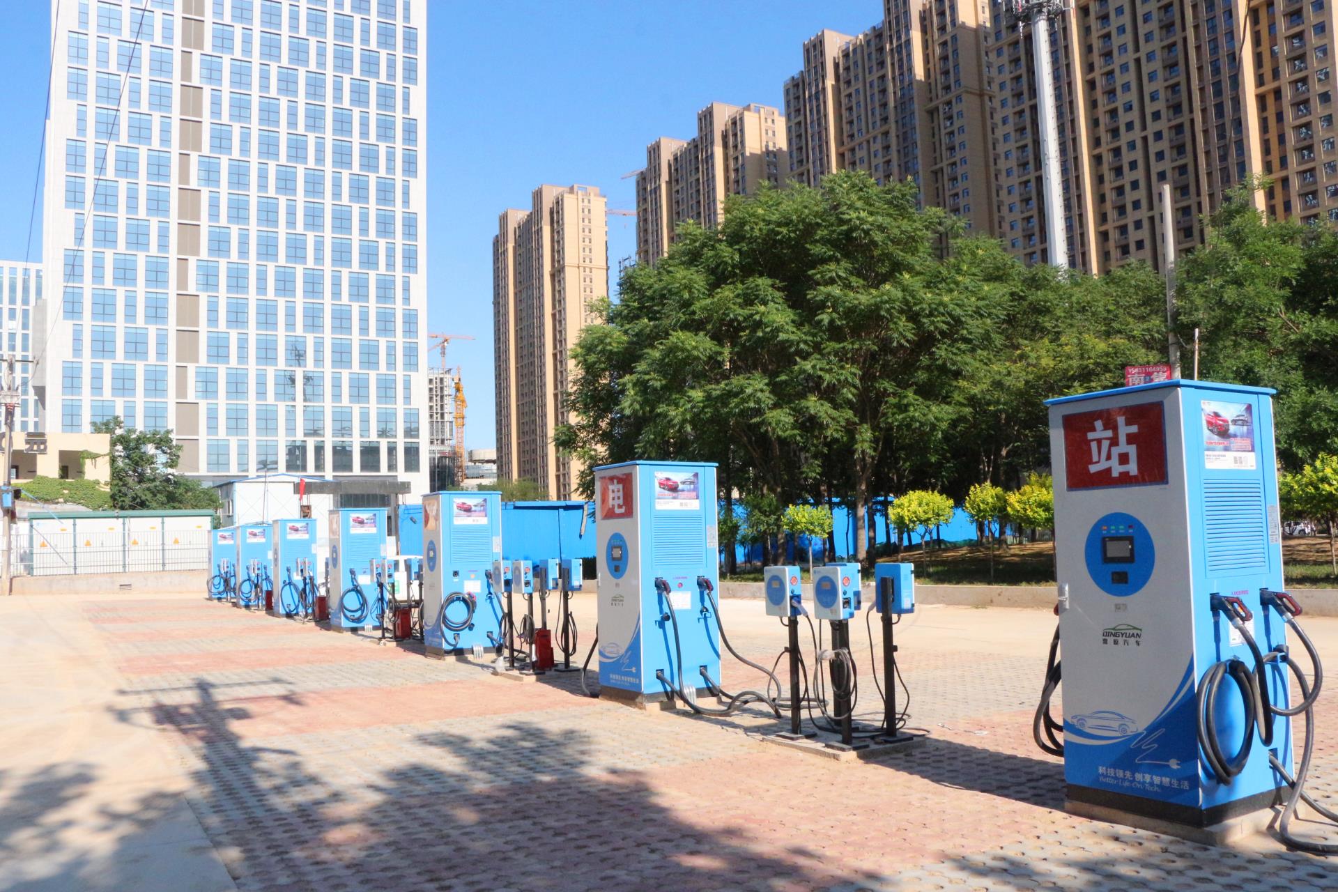 金沙检测线路js69电气石家庄南焦客运汽车充电站项目